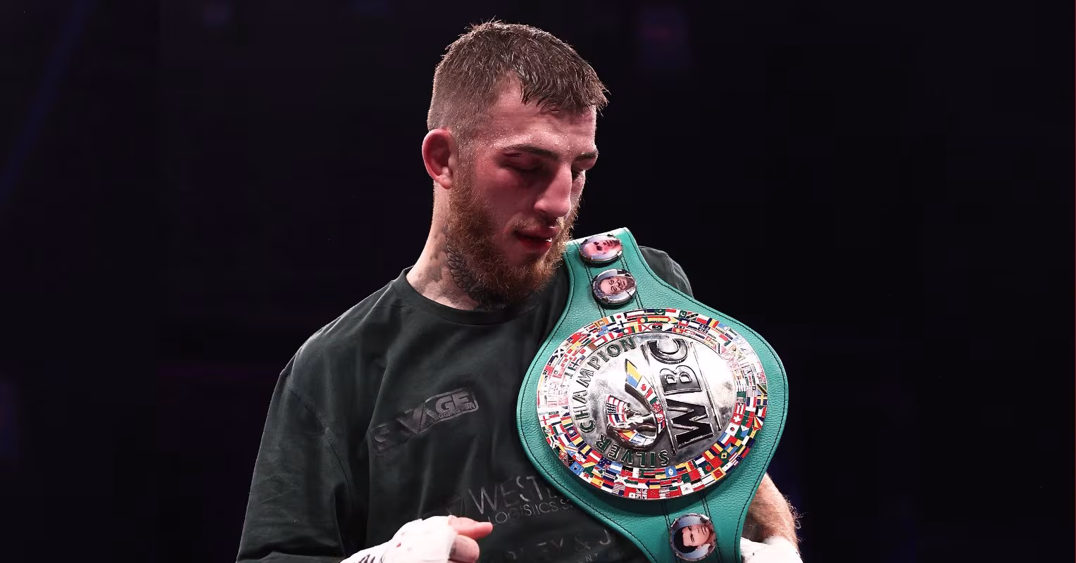 Portrait of Sam Eggington, British professional boxer